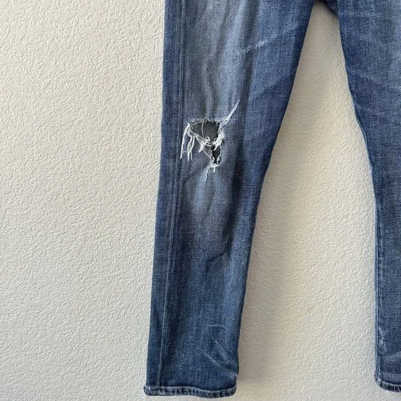 $298 AGold E Isabel Distressed Jeans Slim Jeans Size 27 - Picture 4 of 9